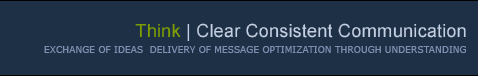 Think l Clear Consistent Communication